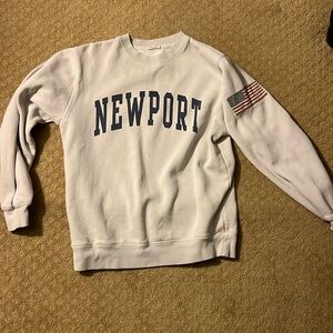 John Galt Newport crewneck one size
